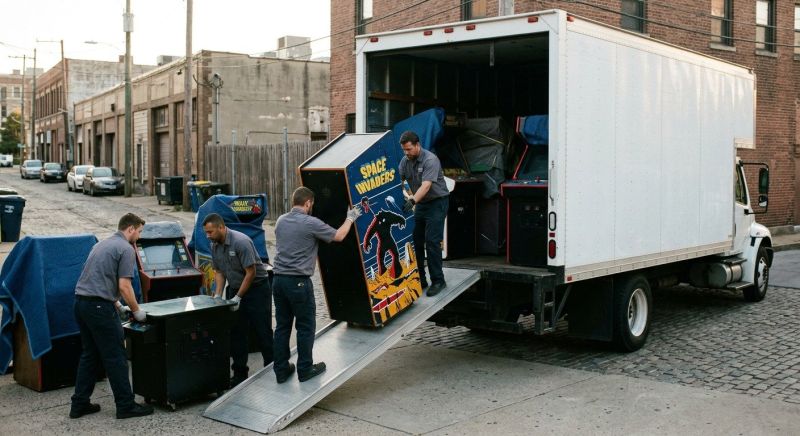 Arcade Game Moving in Hickory, NC