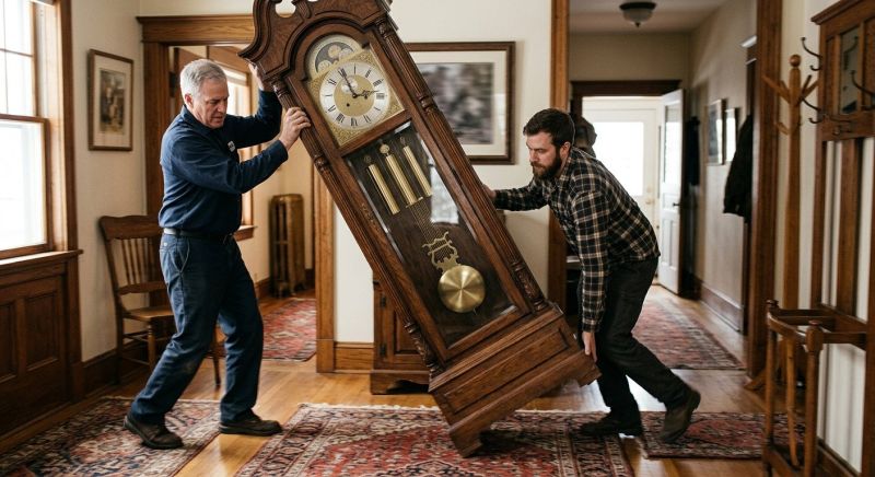 Grandfather Clock Moving in Rock Hill, SC